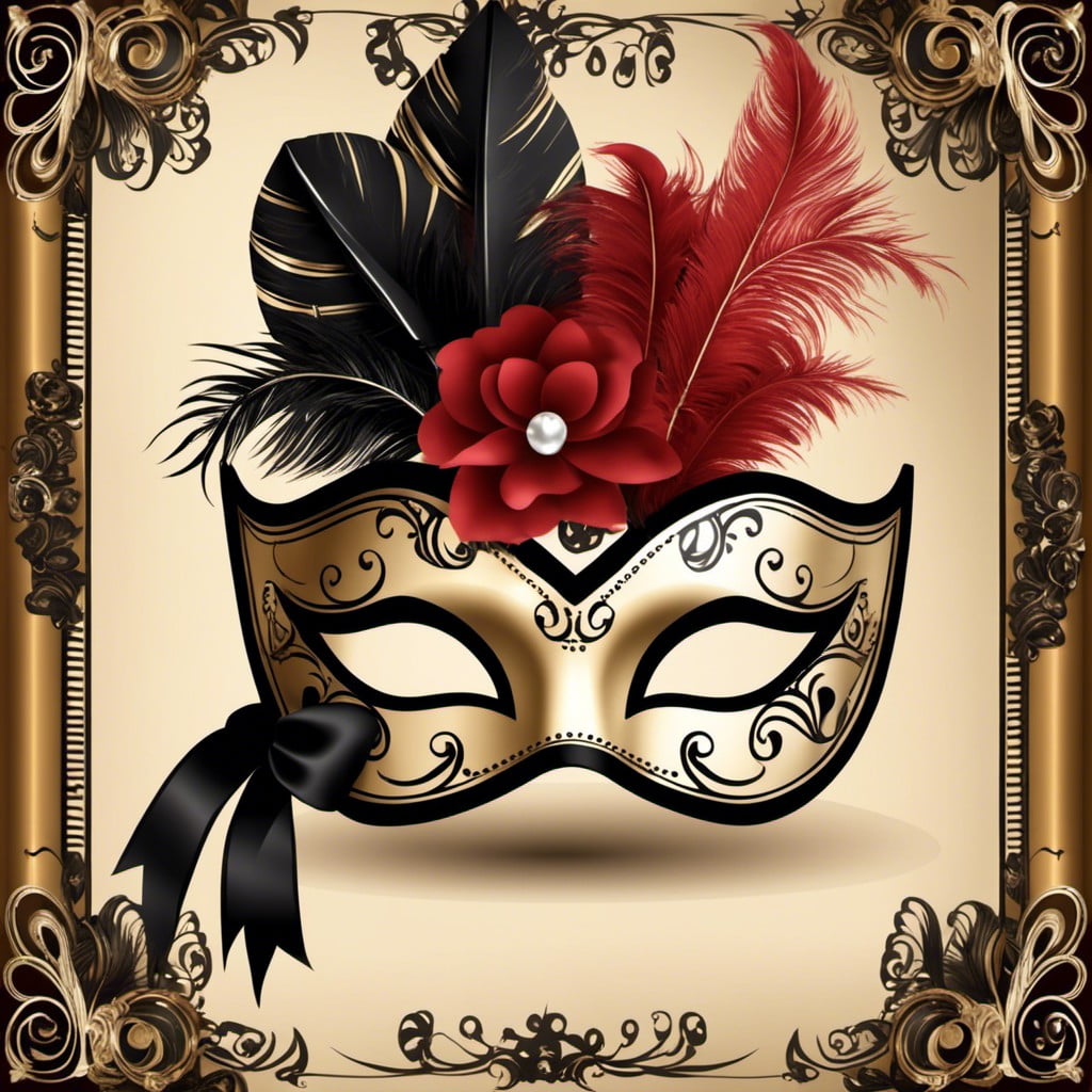 vintage masquerade style