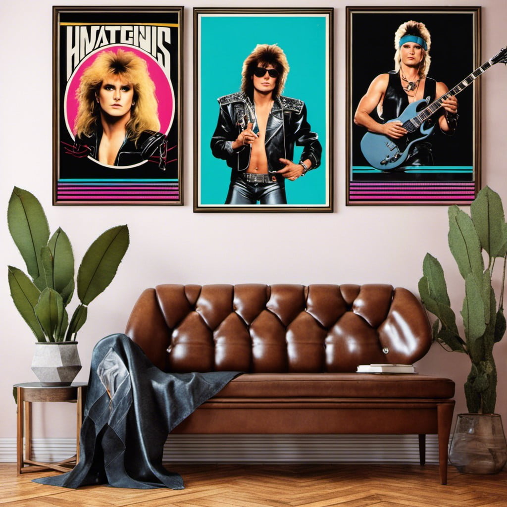 vintage metal band posters