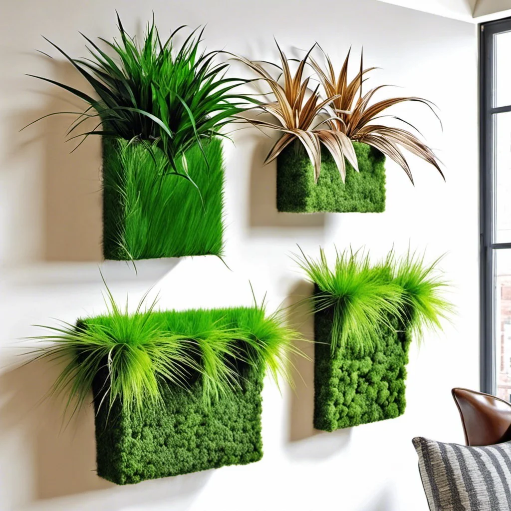 wall mounted grass planters