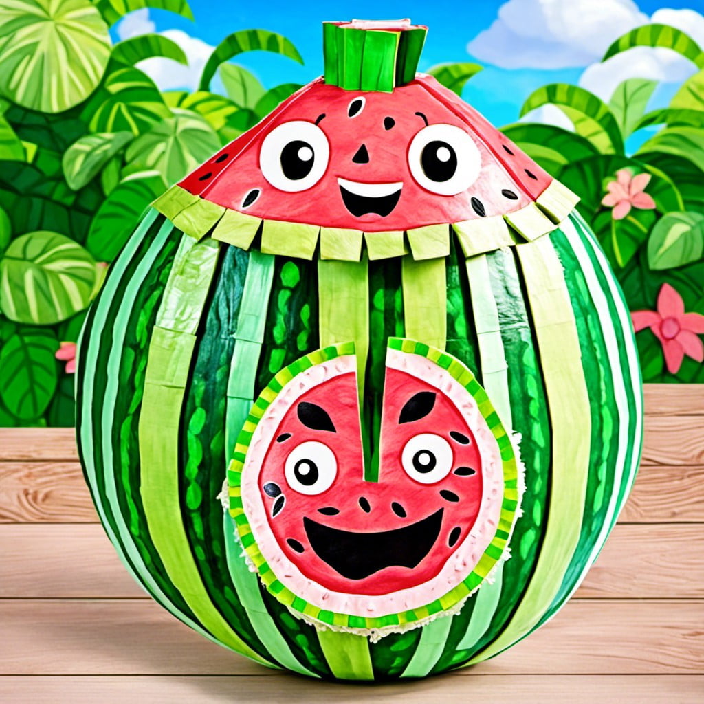 watermelon shaped pinata
