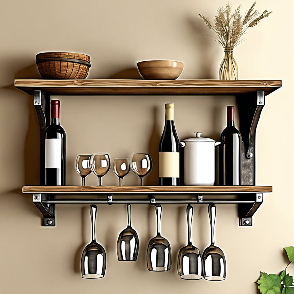 wine glass rack