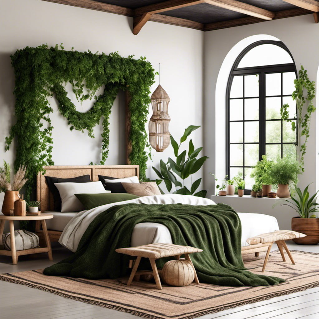 aesthetically pleasing ivy bedroom themes