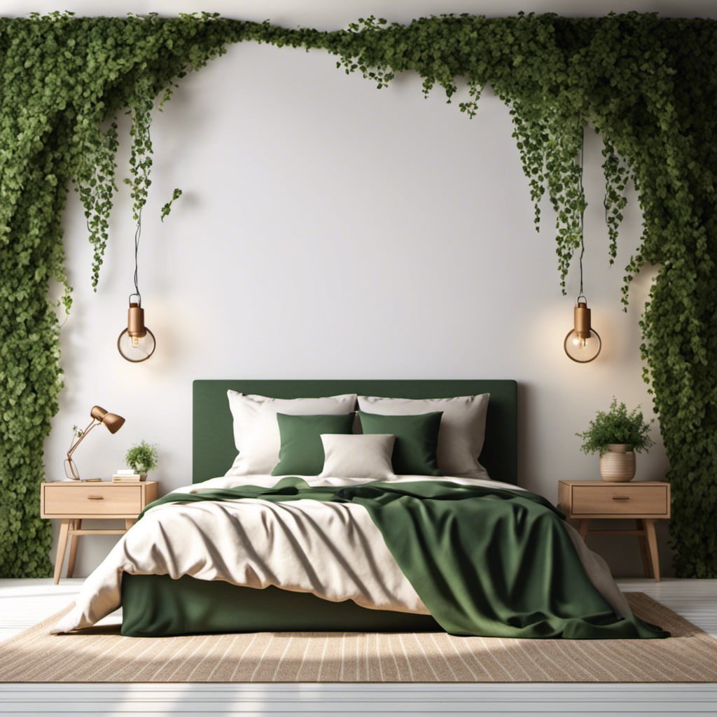 bedside ivy decoration tips
