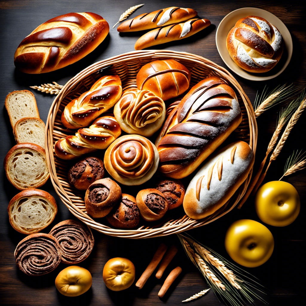 bread basket arrangement