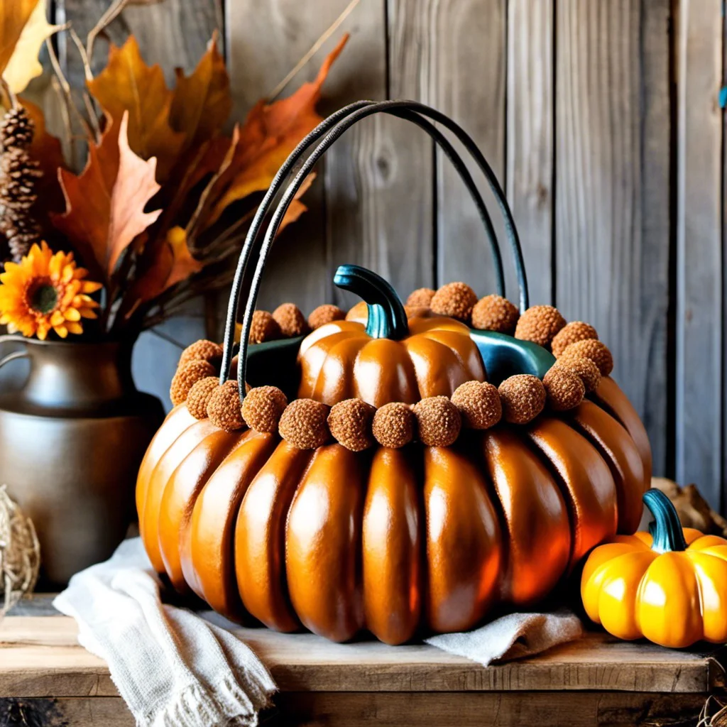 bundt pan pumpkin basket