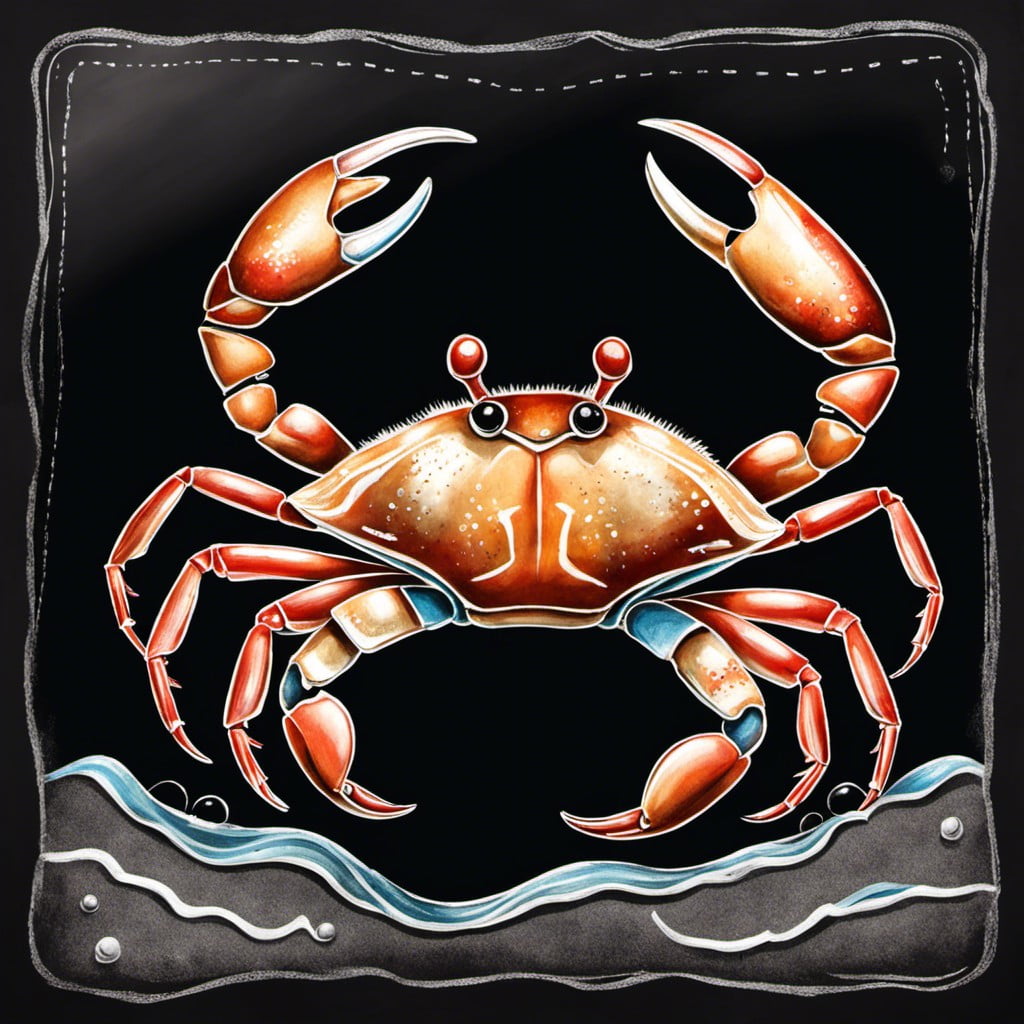 crab drawing