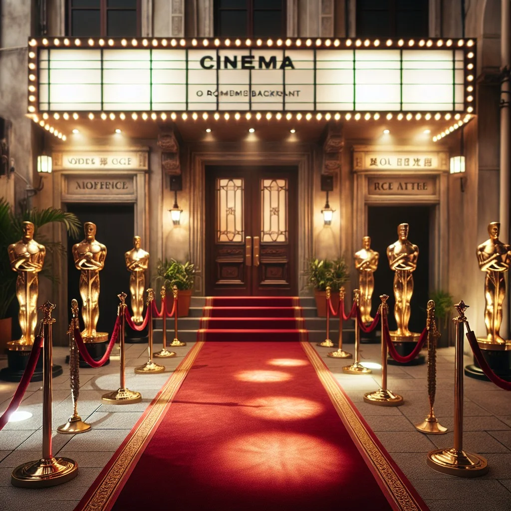 create graumans chinese theater backdrop