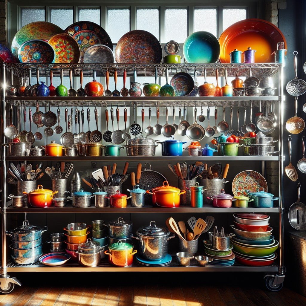 display your cookware collection