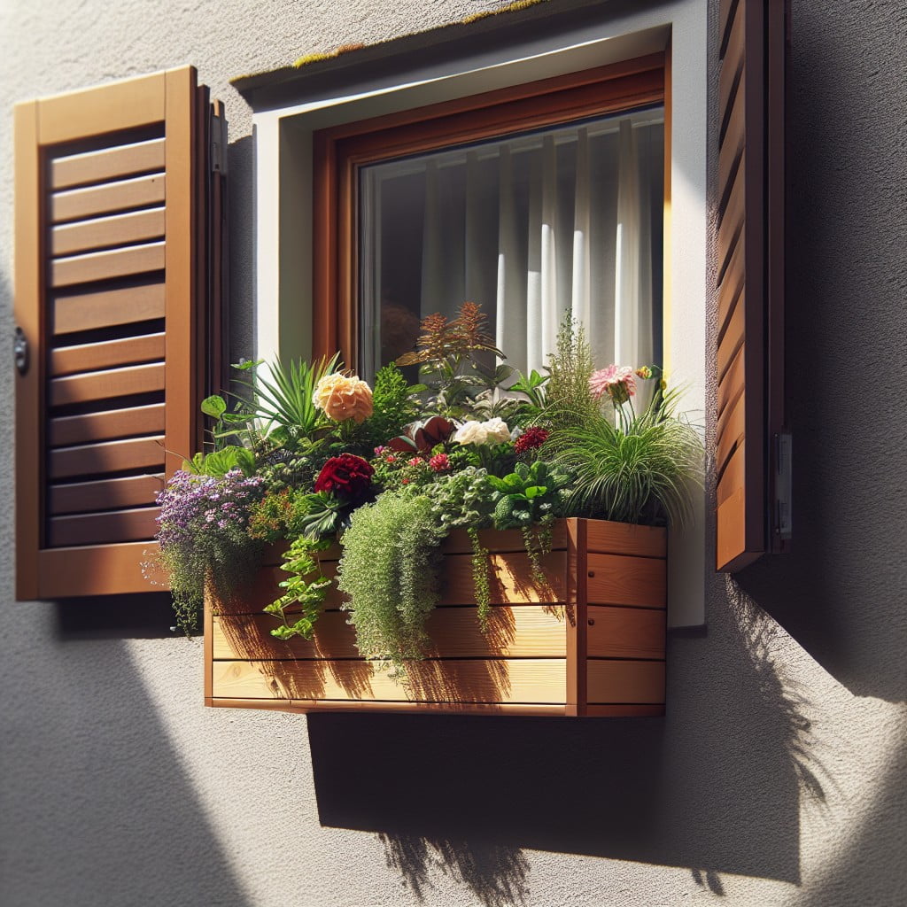 diy space saving window box planter