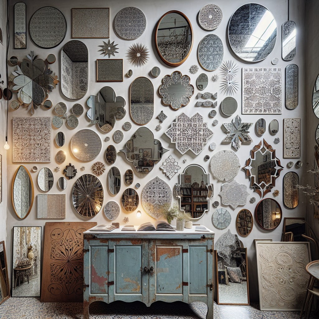 eclectic mirror collection