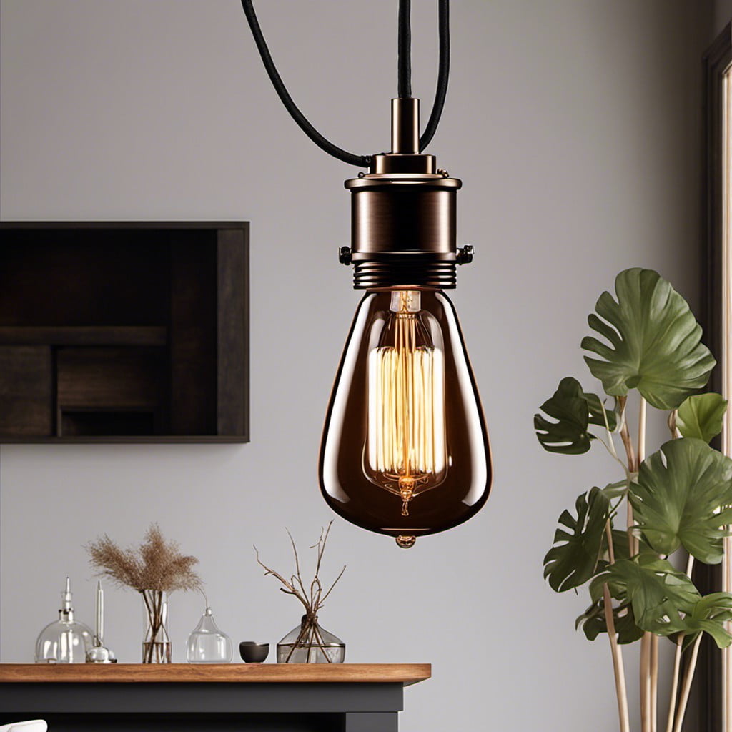 edinburgh edison pendant light