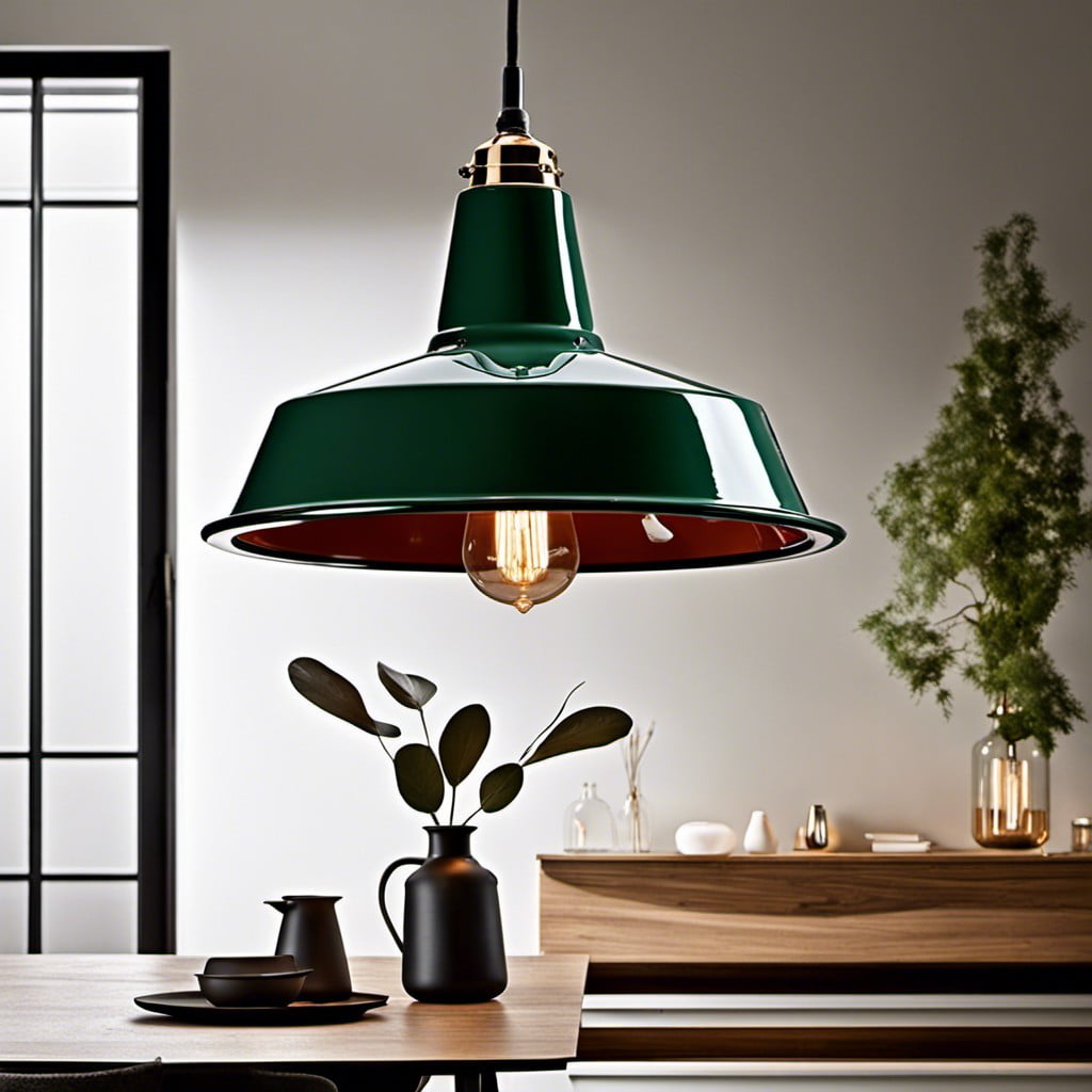 elysium enamel pendant light