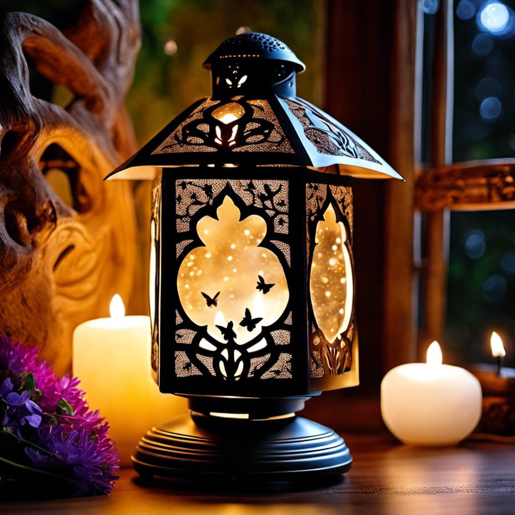 fairy orb light lantern
