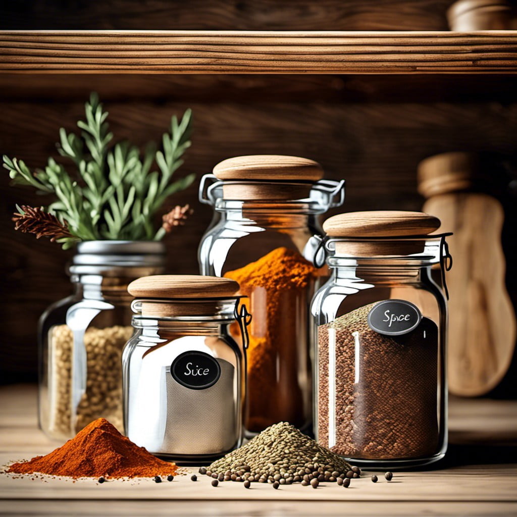 20 Farmhouse Spice Jar Ideas