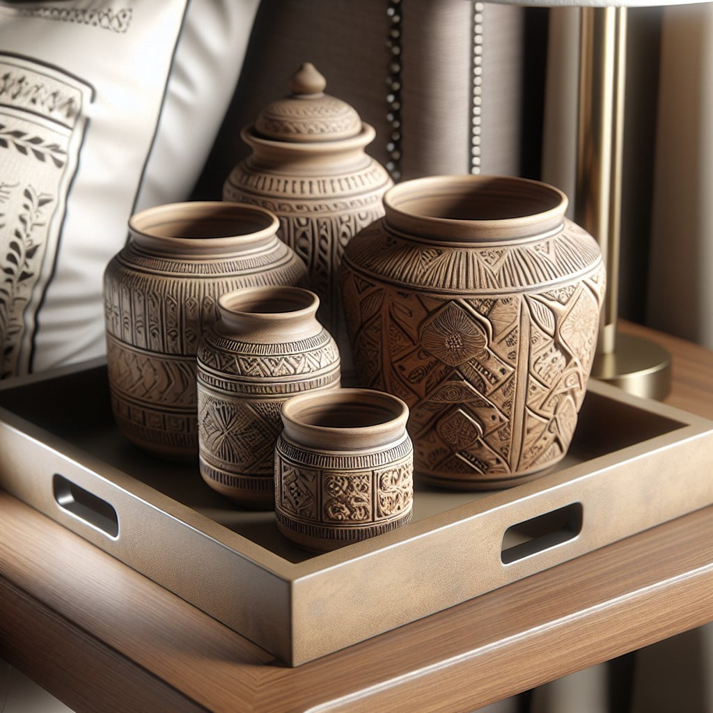 for displaying handcrafted pottery