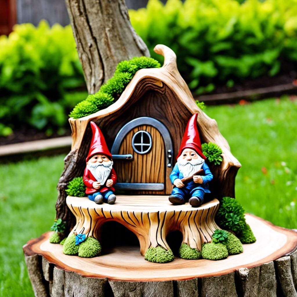 garden gnome village