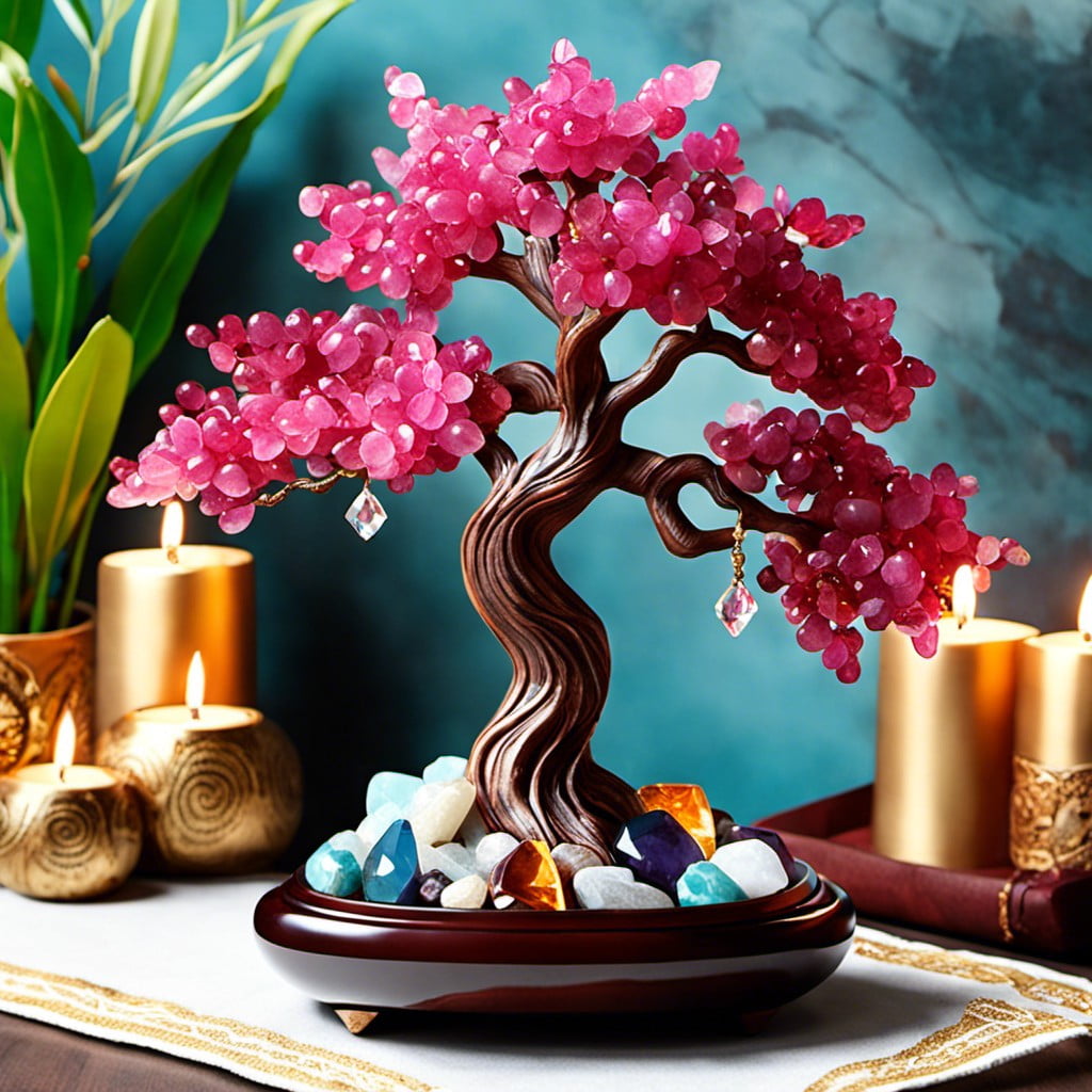 gemstone tree centerpiece