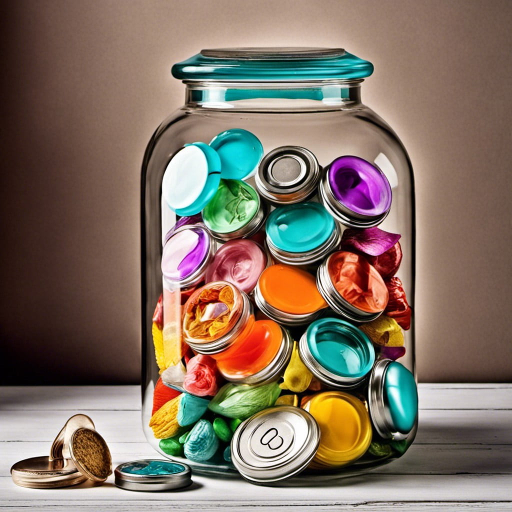 glass jar memory capsules