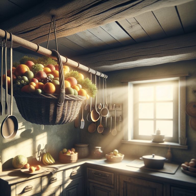 20 Repurpose Hanging Pot Rack Ideas for a Creative Kitchen Makeover