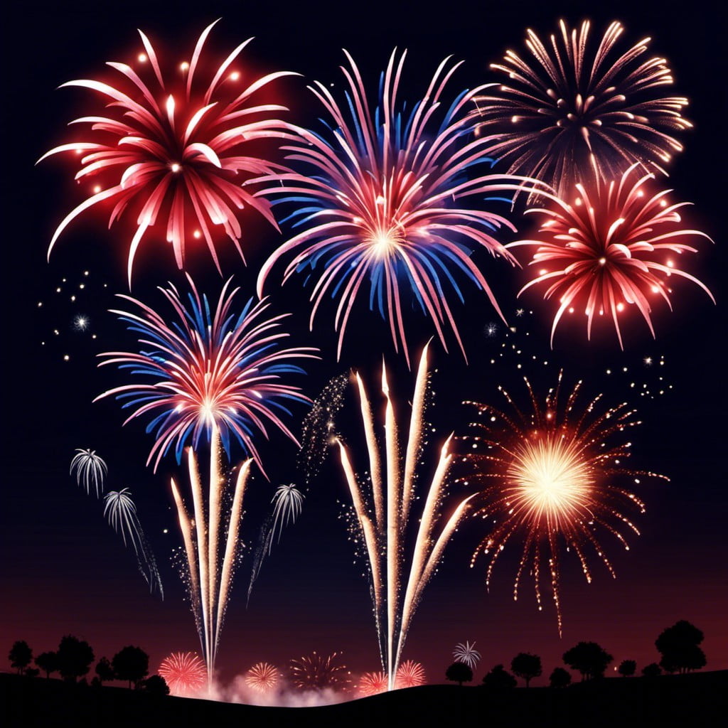 how to draw a fireworks display tutorial and fireworks coloring page