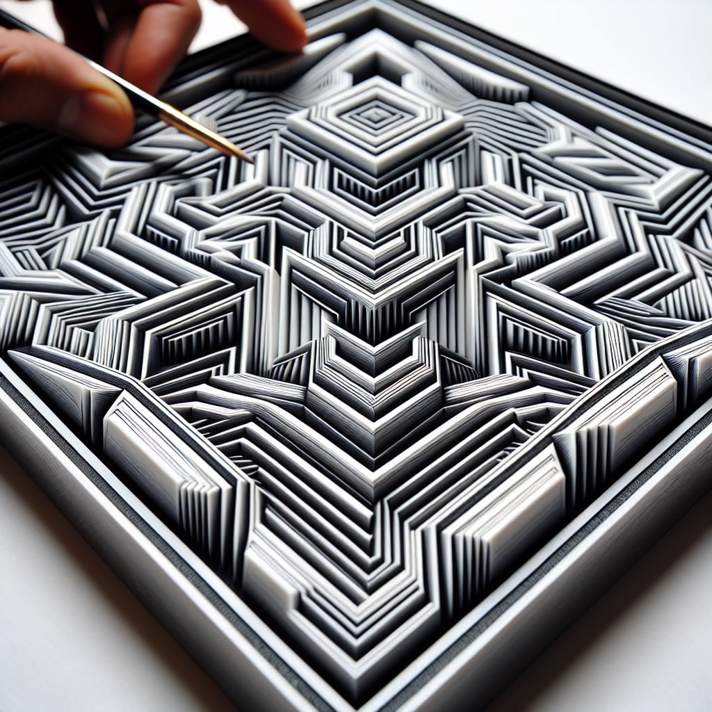 idea 16 epoxy tray with 3d illusion art