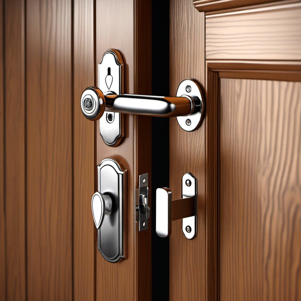 idea 24 install a push pull door lock