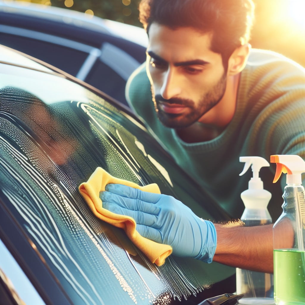 insights on safely removing chalk marking from car windows