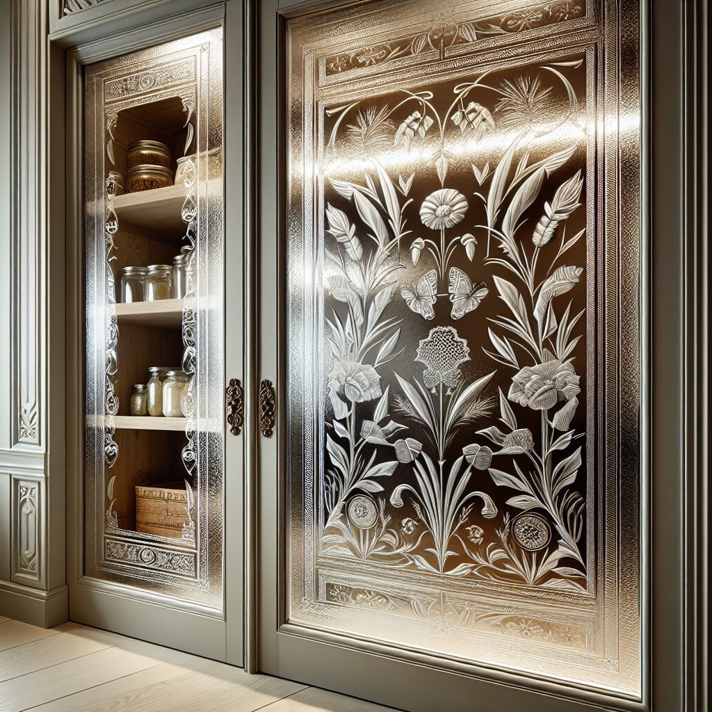 install a door with etched glass