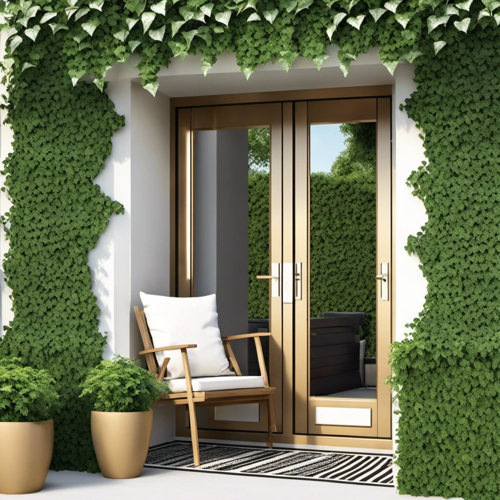 ivy wall for balconies a green space solution