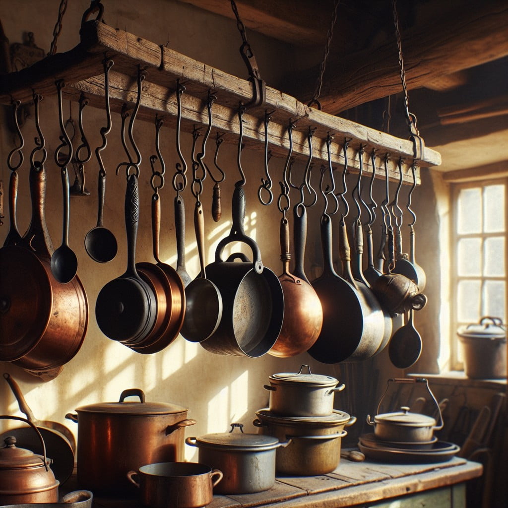 kitchen pot and pan hanger