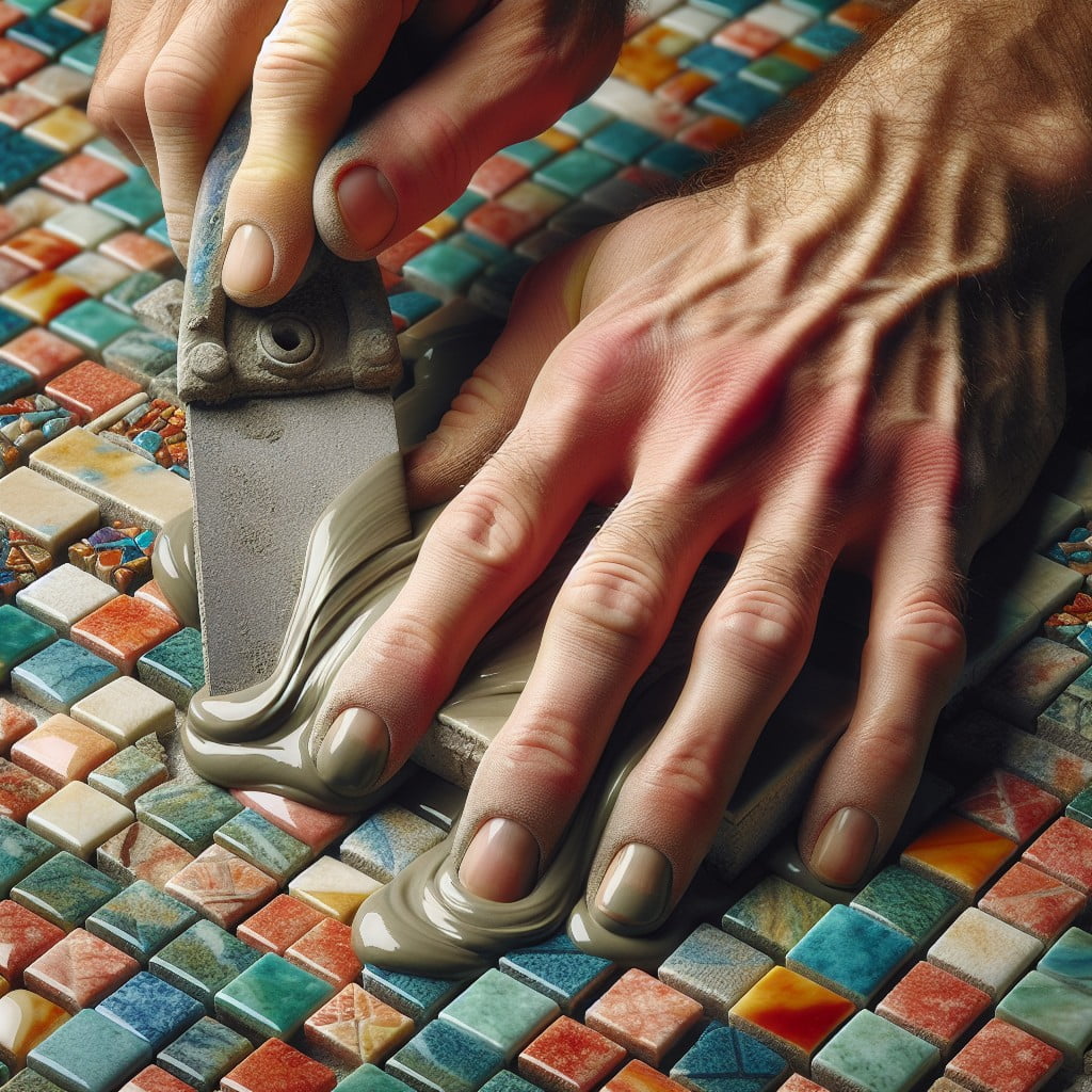 mosaic tile grouting tips to avoid common mistakes