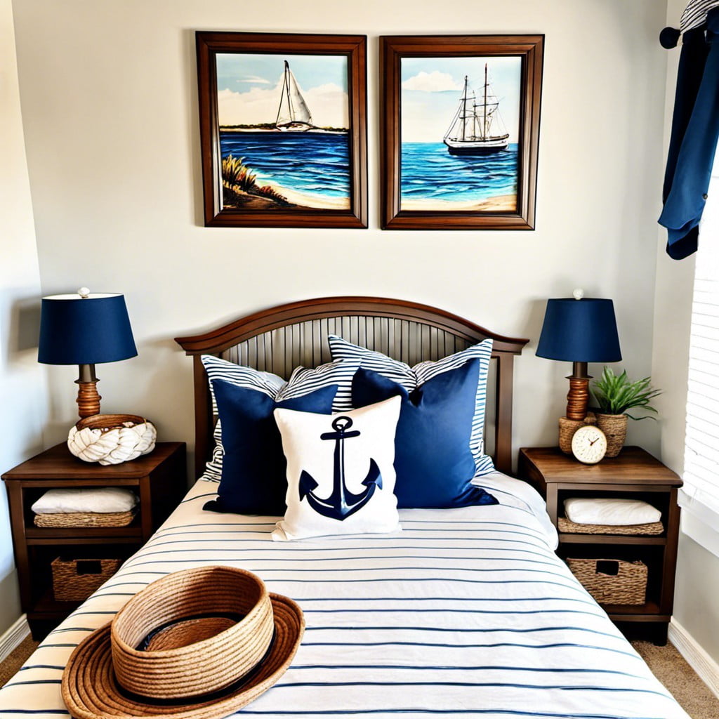 nautical theme decor for beach houses