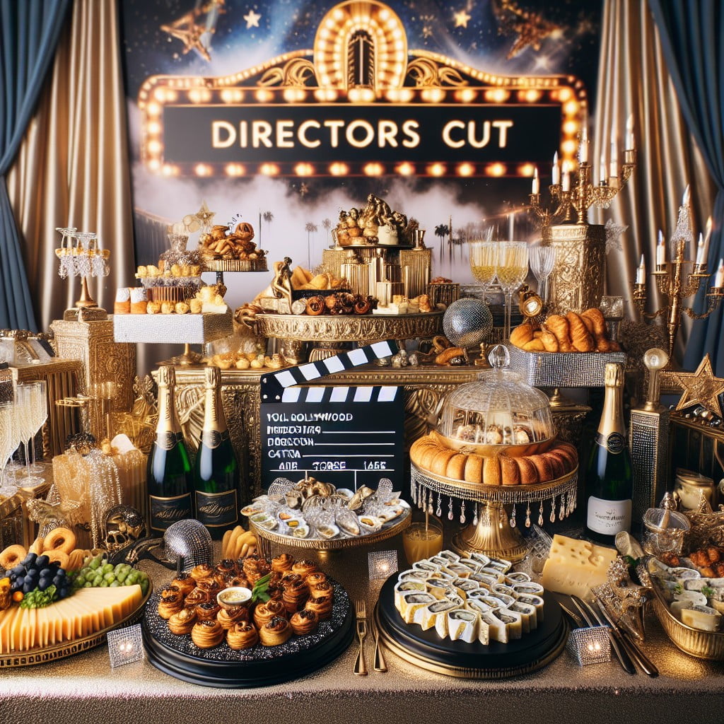 offer a hollywood style catering