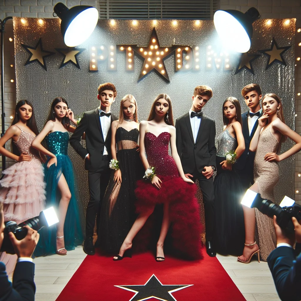 organize a red carpet fashion show