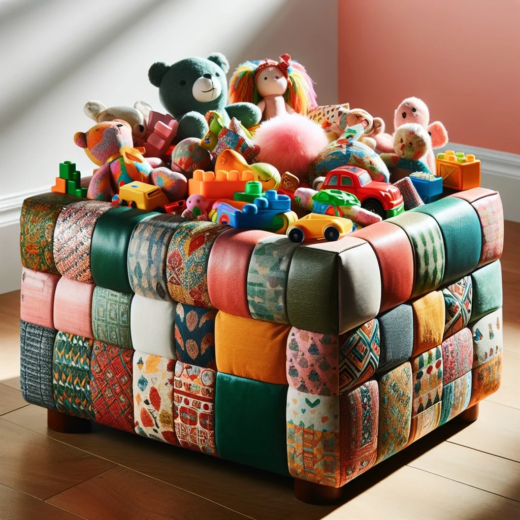 ottoman turned toy box