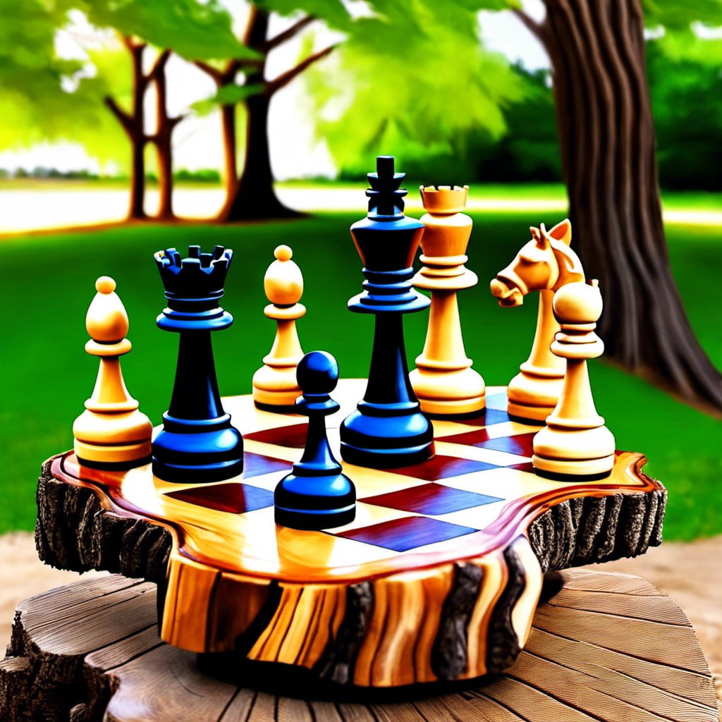 outdoor chess set