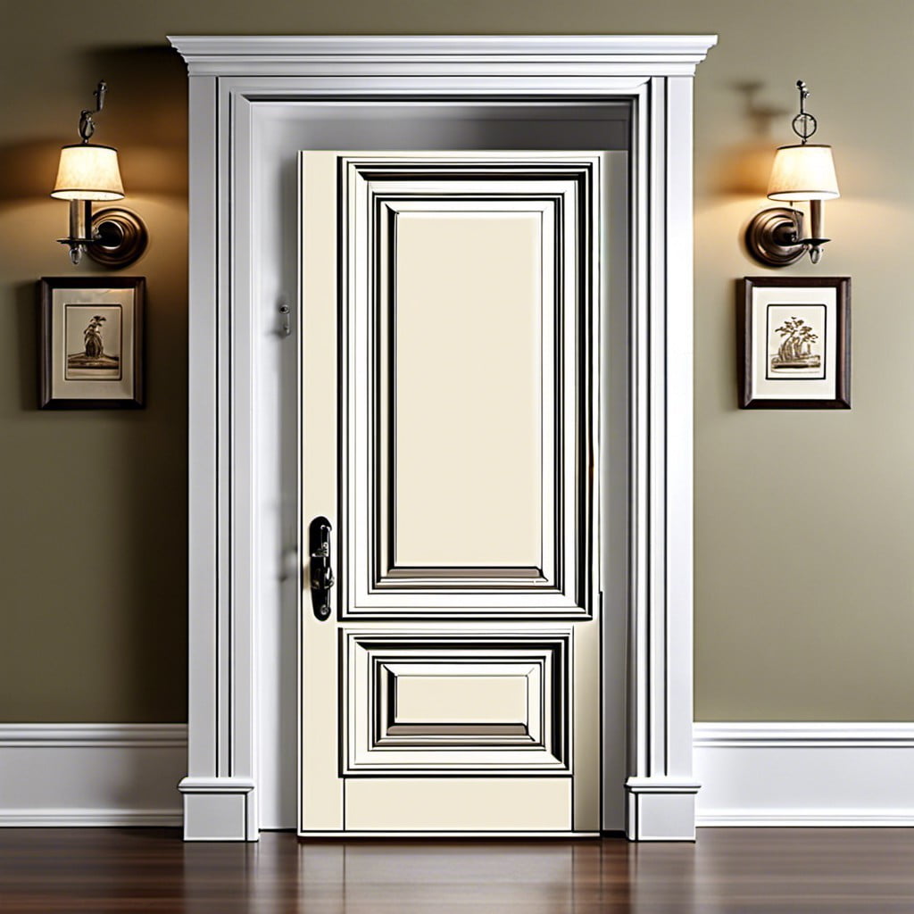 pantry doors with engraved design