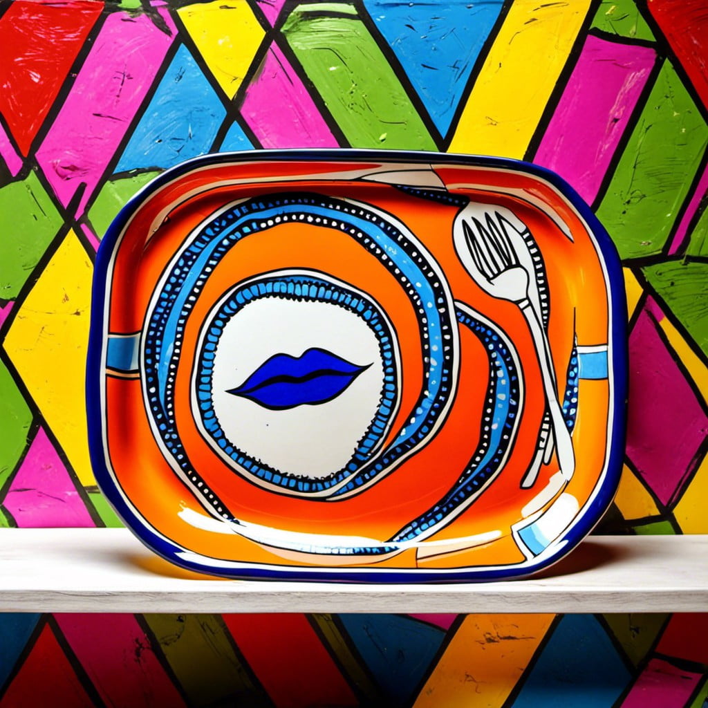 pop art tray