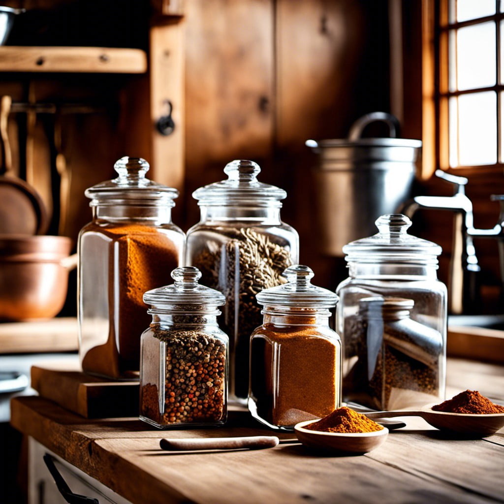 practical ideas for cleaning your farmhouse spice jars