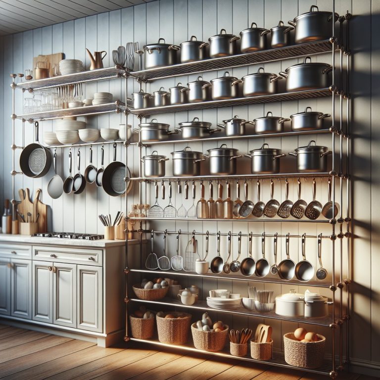 20 Repurpose Hanging Pot Rack Ideas for a Creative Kitchen Makeover