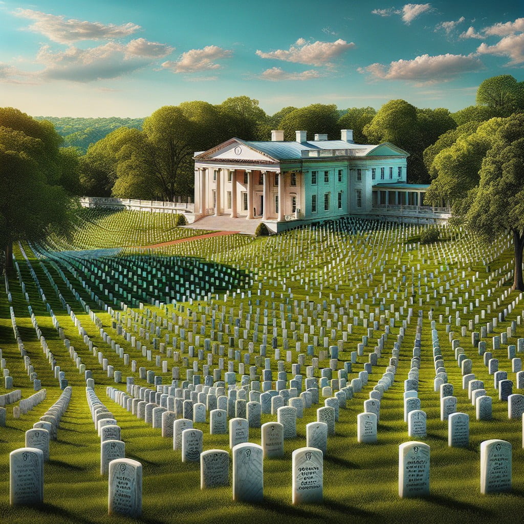 step by step guide on drawing arlington national cemetery