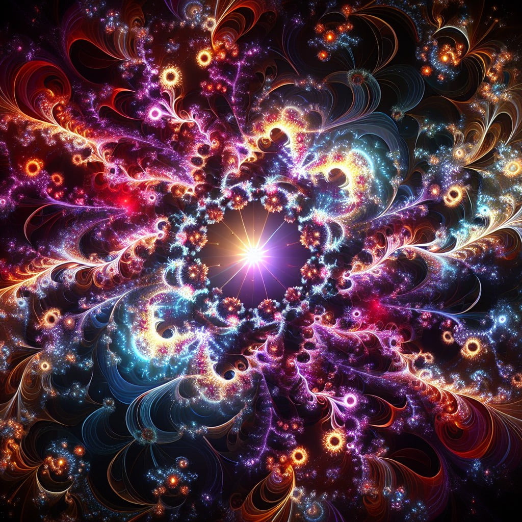 the fractal universe in art