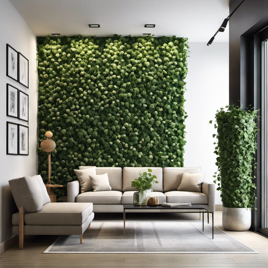 ivy walls in interior design