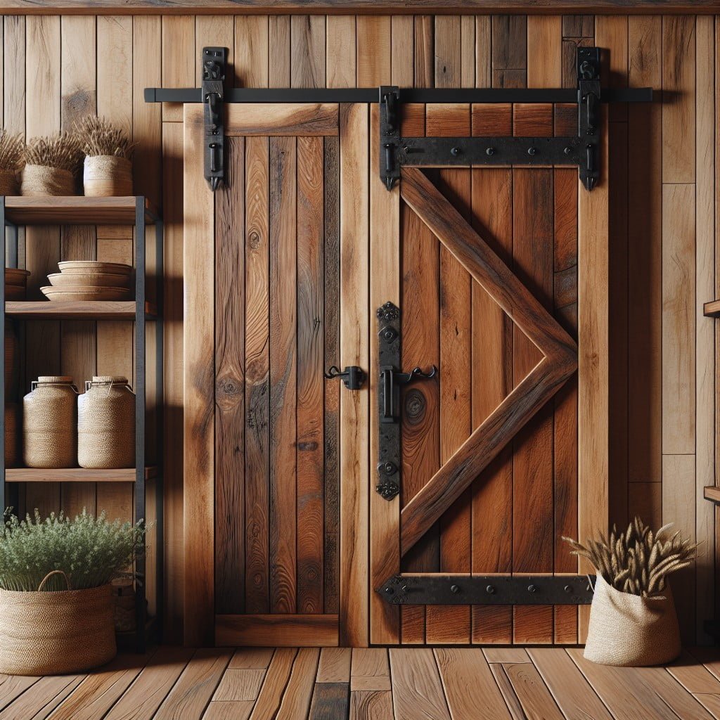 try a teakwood barn door