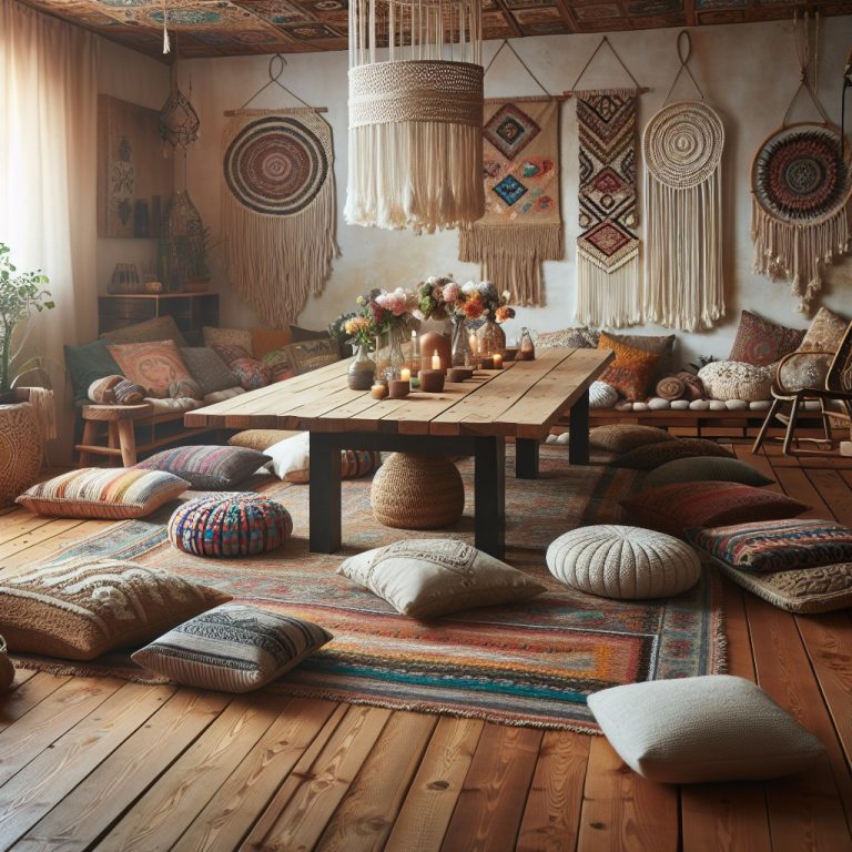 24 Hippie Home Decorating Ideas for a Vibrant Living Space