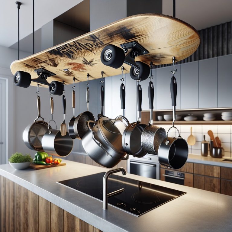 20 Repurpose Hanging Pot Rack Ideas for a Creative Kitchen Makeover