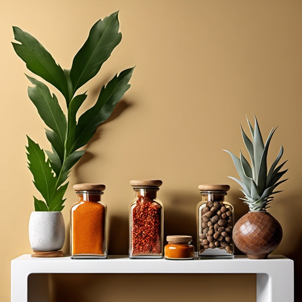 use for exotic spice display