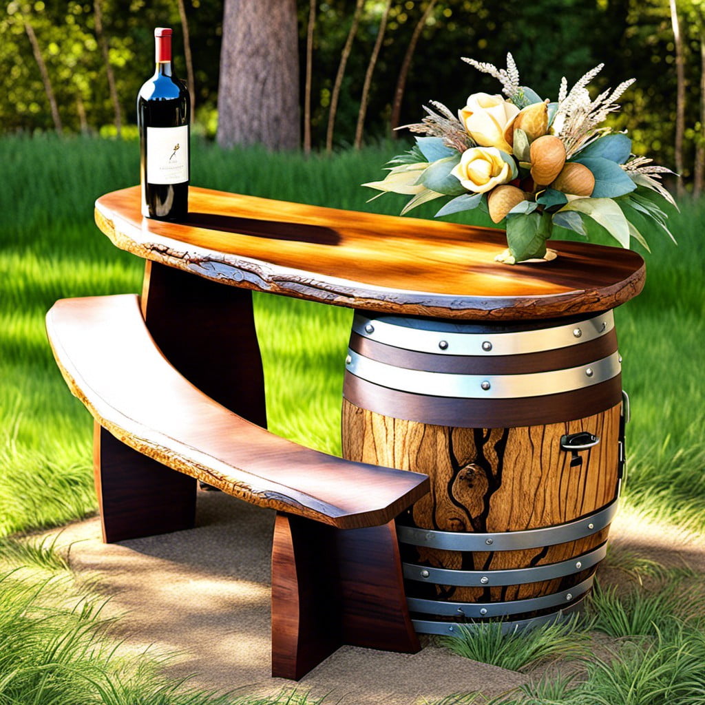 wine barrel replica