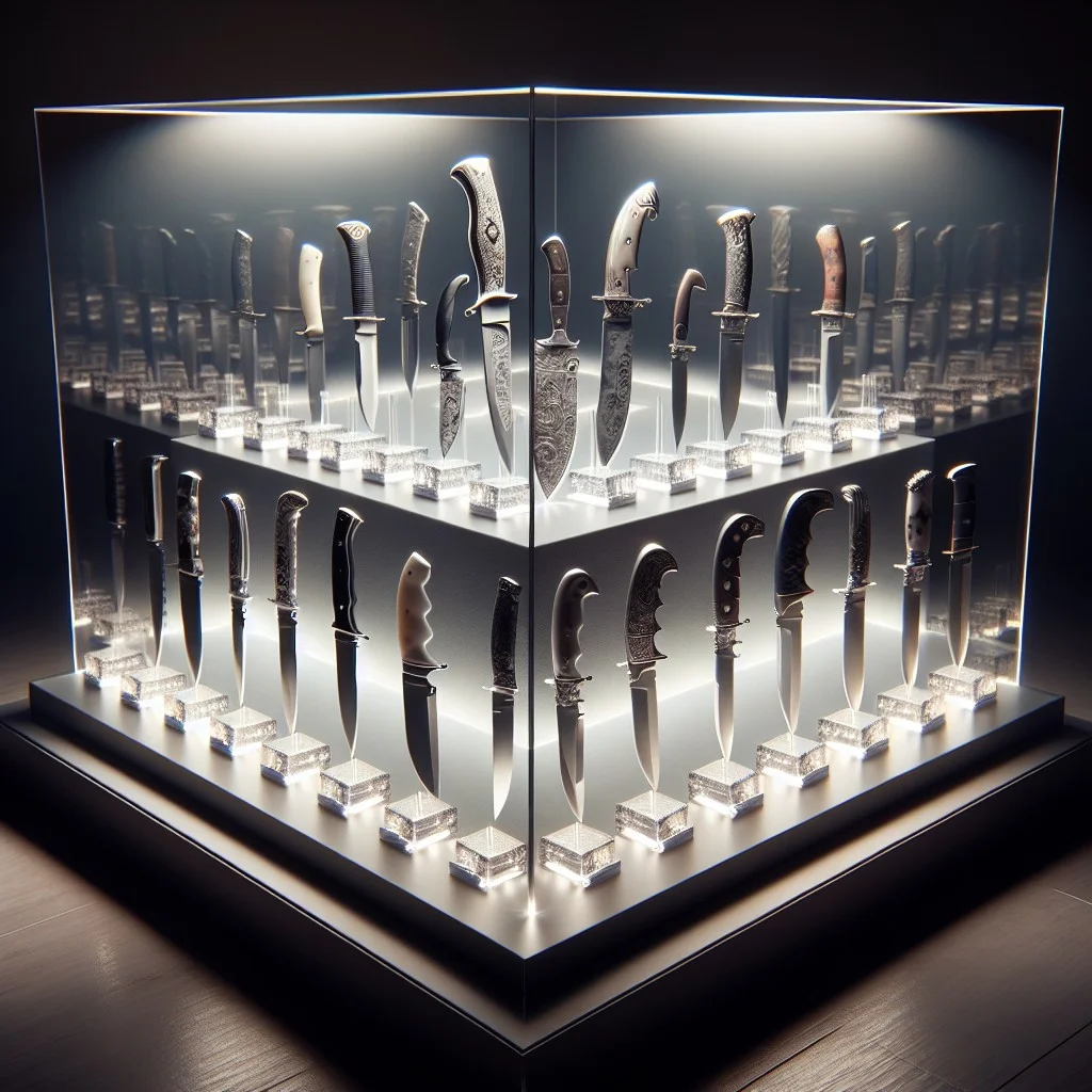 14 table top plexiglass stand