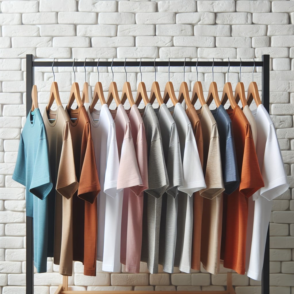 15 suspended t shirt displays